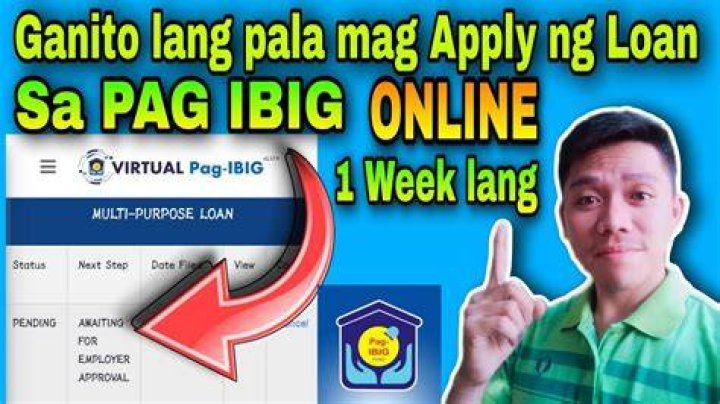 Can i apply pag ibig calamity loan online?
