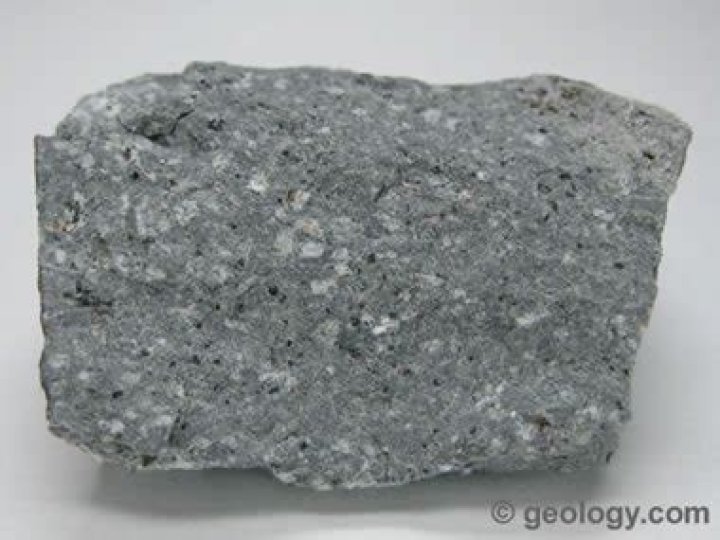 Did andesite cool quickly or slowly?