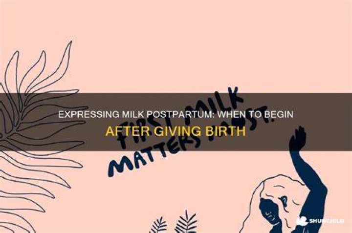 How to have milk after giving birth?