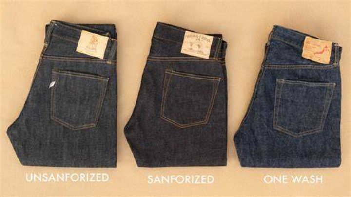 Is sanforized denim raw?