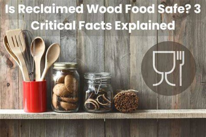 Is wood food safe?