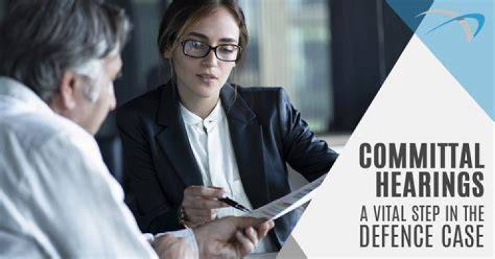 What does committal hearing mean?