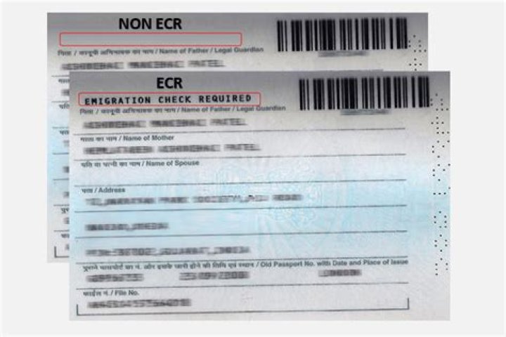 What is non ecr category in indian passport?